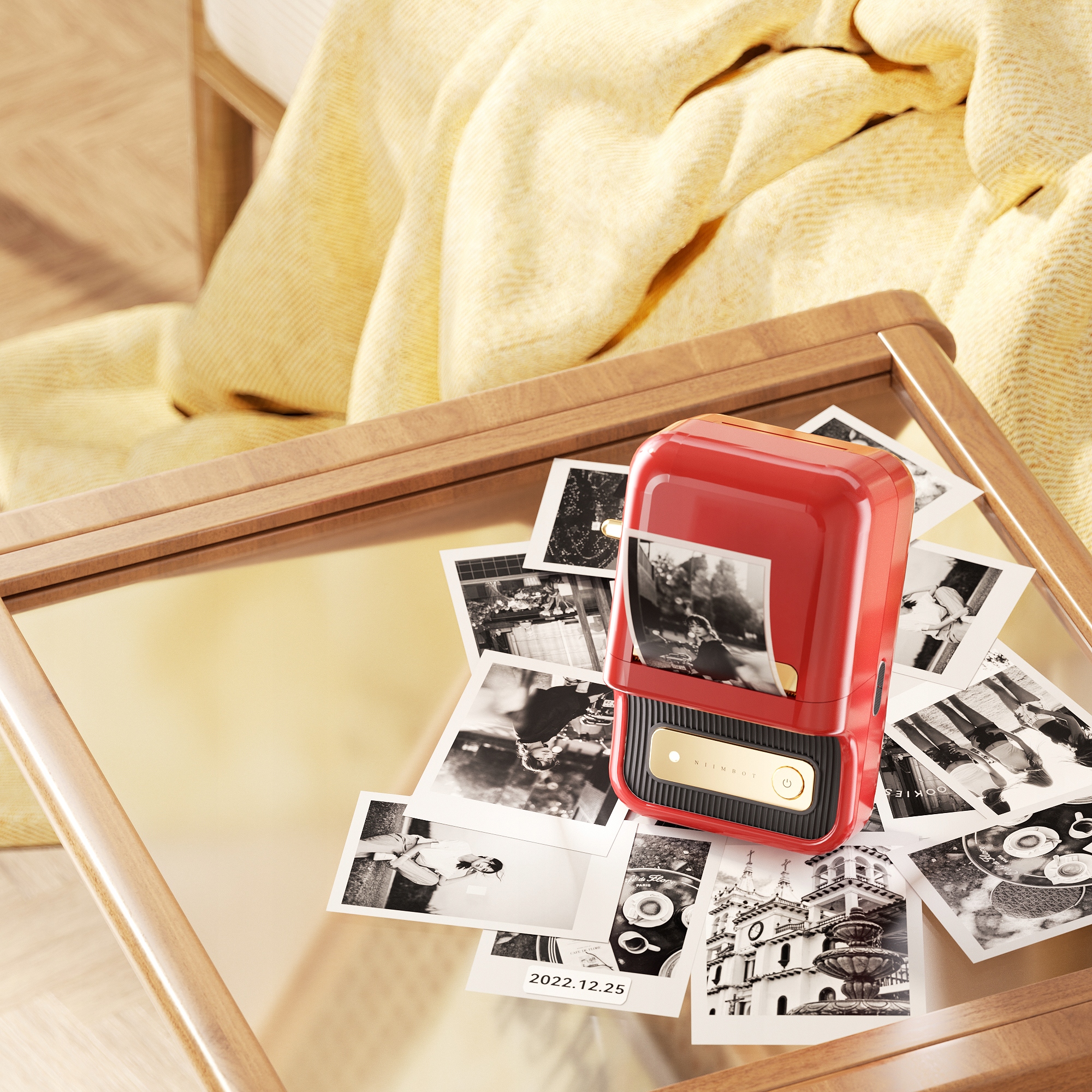 Niimbot drukarka termiczna zdjęcia bez tuszu bluetooth b21 pro 300dpi - zdjęcie 8