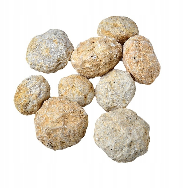 Geoda agatowa 5 - 7 cm nieotwarta naturalna prezent piękny minerał 1szt - obrazek 5