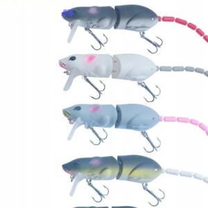 Wobler przynęta wędkarska szczupak sandacz sum 15.5g 8.5cm mysz szczur - miniatura 7