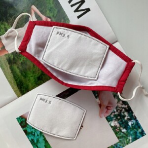 Dla dzieci maska panda różowa + 3x filtr pm 2.5 - miniatura 4