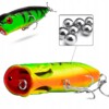 Popper flopper wobler okoń szczupak f141 żółty - miniatura 3