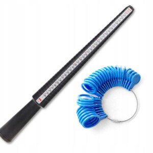 Miara jubilerska do pierścionka trzpień zestaw pl