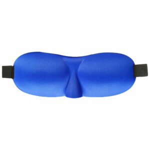 Opaska na oczy spania 3d premium lepszy sen blue