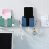 Uniwersalny uchwyt ścienny na telefon piloty kabel półka na ścianę - miniatura 13
