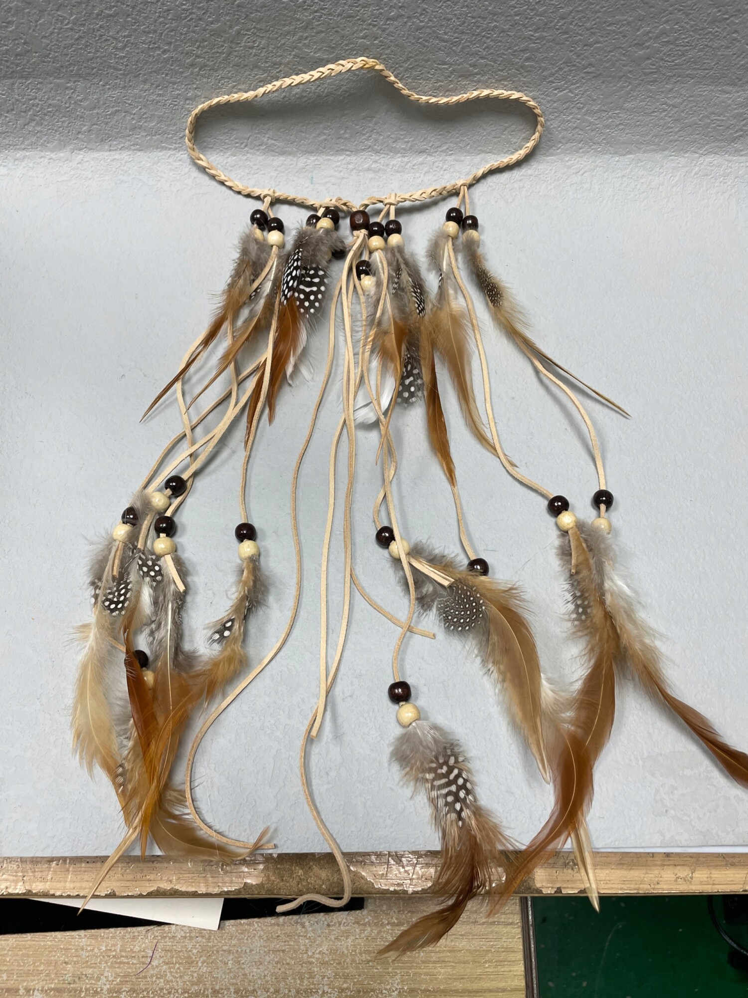 Pióropusz indiański opaska do włosów piórka a6 - obrazek 7