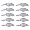 Korpus wobler szczupak sandacz okoń zrób to sam do malowania 9cm 10g 10szt - miniatura 1