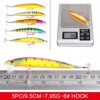 Zestaw woblerów na szczupaka sandacz okoń przynęty 43szt 4-8g 4.5-10cm - miniatura 4