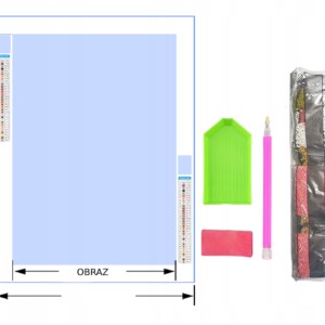 Haft diamentowy 5d zestaw dzieci najklejki puzzle - miniatura 4