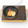 Elektryczna płyta indukcyjna 2200w panel led timer kuchenka turystyczna - miniatura 1