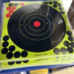 Tarcze strzeleckie rozpryskowe samoprzylepne splatter zaklejki 20.3cm 50szt - miniatura 14