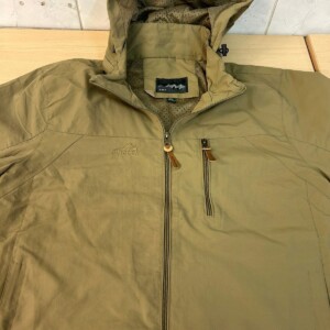 Kurtka męska przeciwdesczowa softshell khaki wodoodporna wiatrówka roz. xxl - miniatura 14