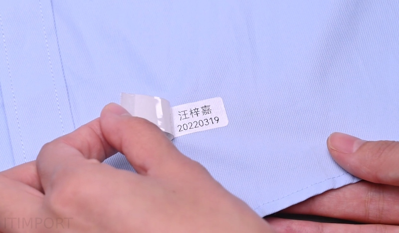 Niimbot naklejki etykiety do b18 n1 14*40mm 60x do ubrań i odzieży - obrazek 10