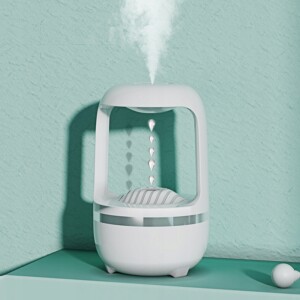 Nawilżacz powietrza ultradźwiękowy jonizator aromaterapia dyfuzor led - miniatura 3