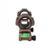 Montaż do lunety 25.4mm/30mm jednoczęściowy picatinny 20mm poziomica brown - miniatura 4