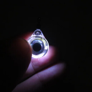 Lampka led wędkarska na żyłkę do zestawu grunt spławik doświetlenie łowiska - miniatura 12