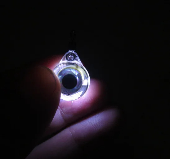 Lampka led wędkarska na żyłkę do zestawu grunt spławik doświetlenie łowiska - zdjęcie 12