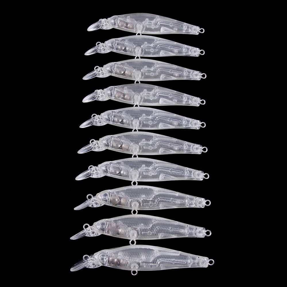 Korpus wobler szczupak sandacz okoń zrób to sam do malowania 10szt 8.5cm 7g - zdjęcie 6