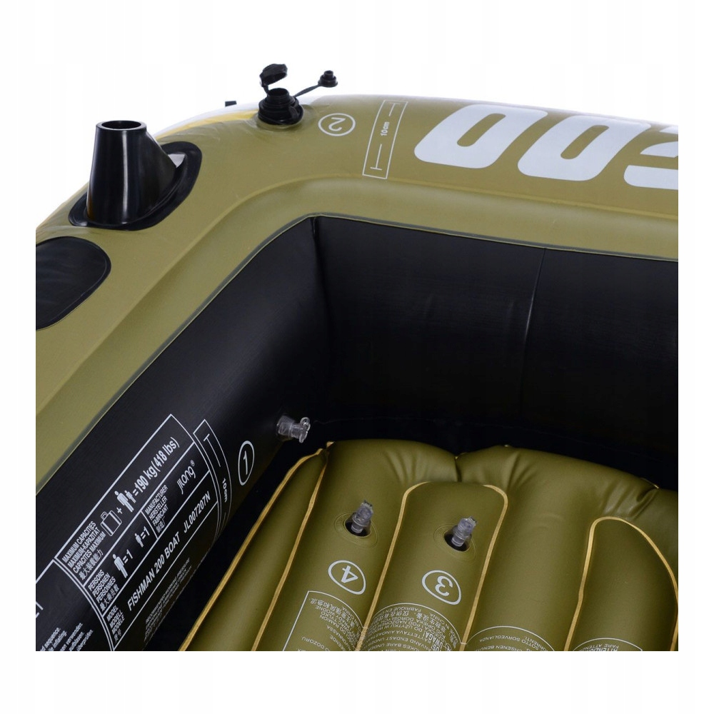 Ponton wędkarski 5-os fishman400 łódź wiosła 280cm - zdjęcie 5