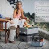 Duży pojemny powerbank ładowarka do 10 urządzeń na camping 78.000mah 300w - miniatura 6