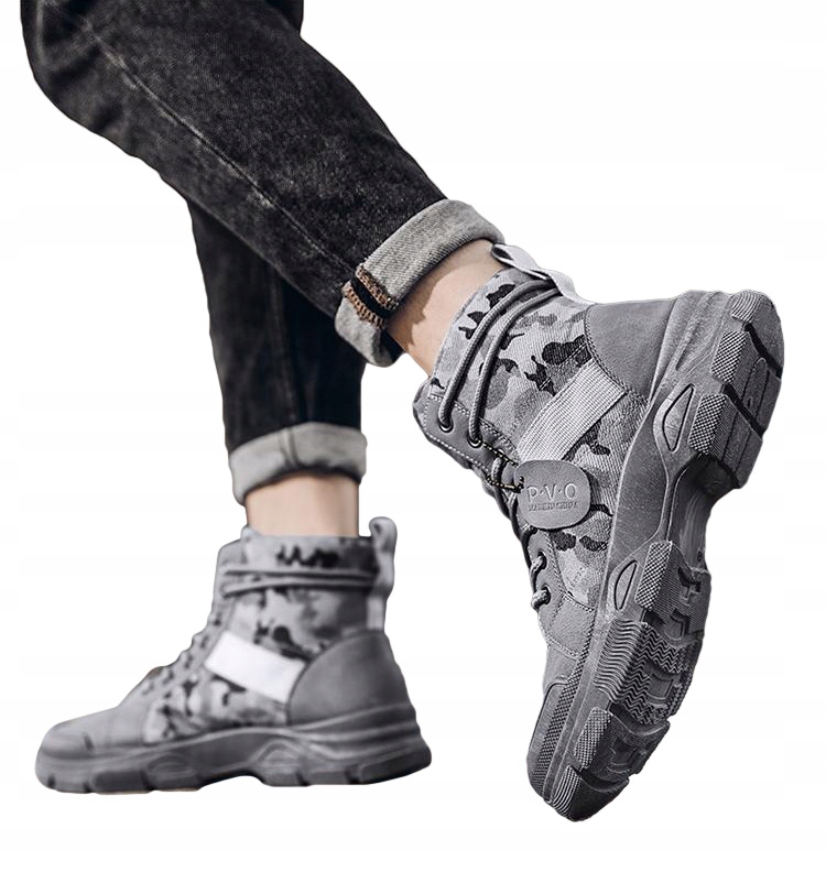 Buty trekkingowe taktyczne wojskowe militarne wodoodporne całoroczne r.41 - obrazek 3