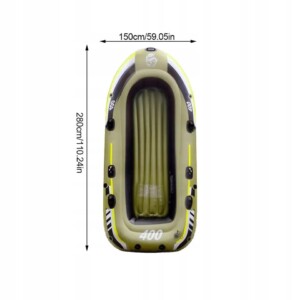 Ponton wędkarski 5-os fishman400 łódź wiosła 280cm - miniatura 4