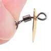 Mini błystka ziarenko blacha pstrąg okoń sandacz szczupak płoć 0.4 g 1.3 cm - miniatura 2