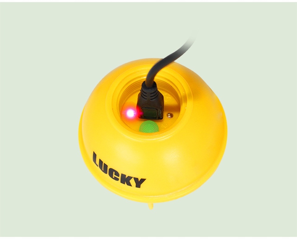 Echosonda wędkarska bezprzewodowa na wędkę łódź zanętową lucky 100m alarm - zdjęcie 7