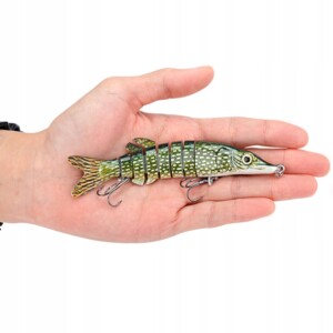 Zestaw 3szt woblerów na szczupaka przynęty pudełko łamane 12.5cm 18.8g - miniatura 11