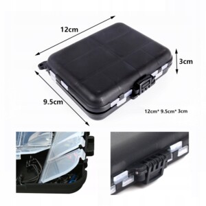 Zestaw akcesoriów wędkarskich grunt spinning 265 elementów pudełko obcęgi - miniatura 7