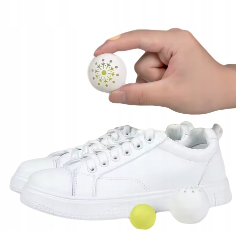 Odświeżające kulki do butów szafy zapachowe zielonej herbaty obuwia 6 sztuk - zdjęcie 3