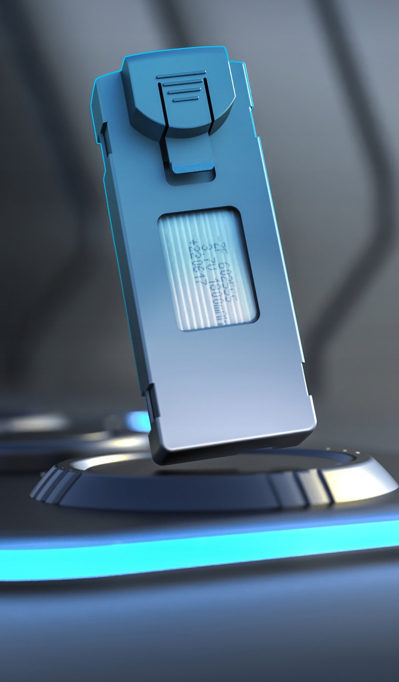 Dron z dwoma kamerami h8 pro gps 4k wifi 3 baterie 2km fpv etui na prezent - obrazek 6