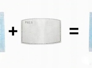 10x filtr hepa pm 2.5 węgiel do maseczek 10 sztuk - miniatura 8