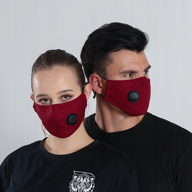 Komplet maska wielorazowa + 6x filtr pm 2.5 węgiel - obrazek 7