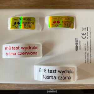 Niimbot b18 n1 drukarka termotransferowa kolor rolki - miniatura 9