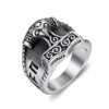 Pierścień sygnet wikingów młot thora mjolnir 147 - miniatura 1