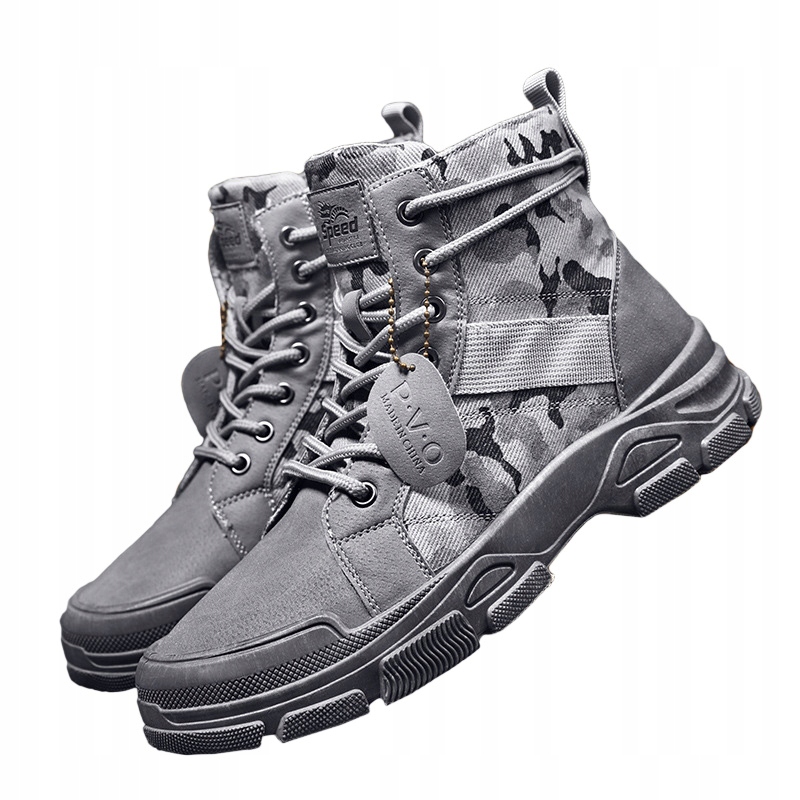 Buty trekkingowe taktyczne wojskowe militarne wodoodporne całoroczne r.41 - obrazek 2