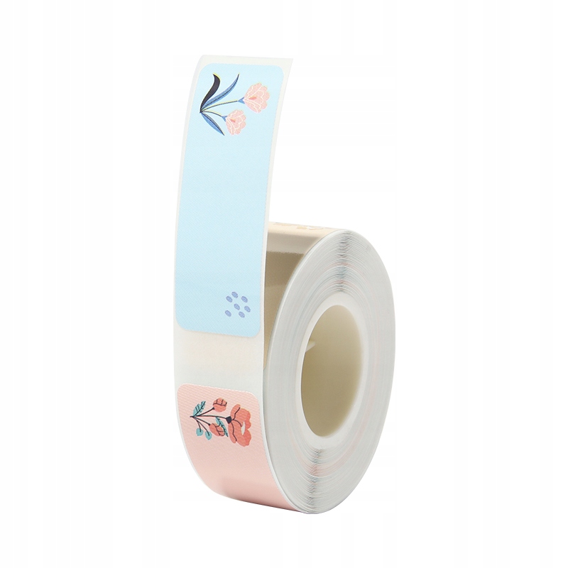 Niimbot etykiety naklejki 14*40mm 160szt kwiaty - zdjęcie 4