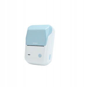 Niimbot b1 drukarka termiczna naklejki bluetooth biało niebieska nowa +rolk - miniatura 5
