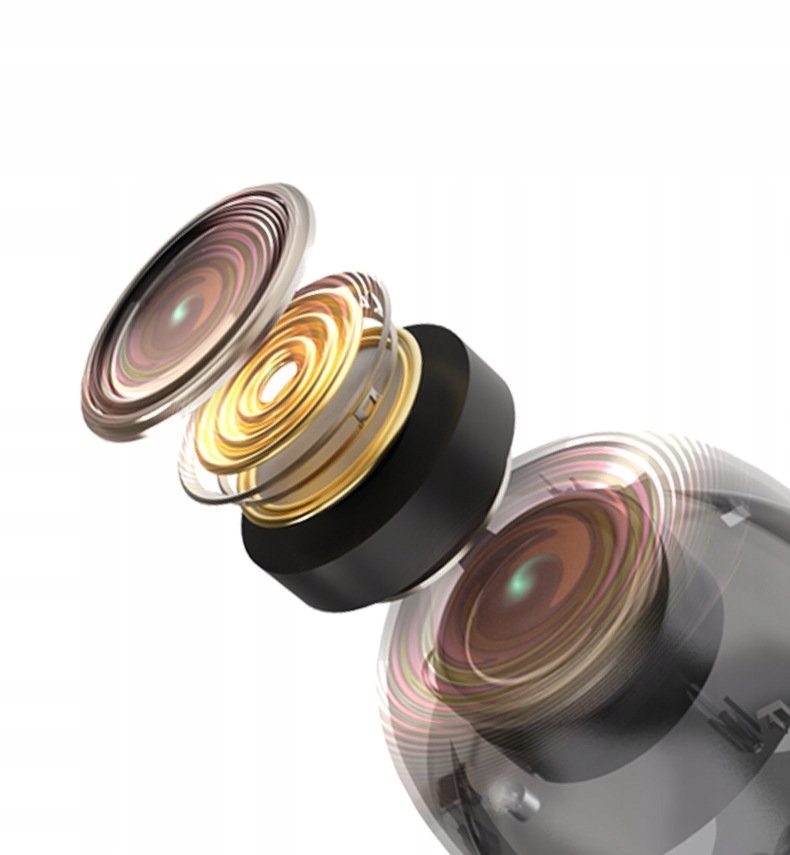 Głośnik bluetooth ferrofluid efekt wizualny magnetyczny bt5.0 +stojak - zdjęcie 9