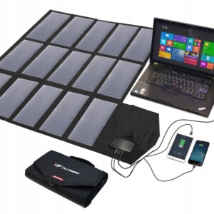 Panel solarny fotowoltaiczny allpowers 100w na camping do namiotu - miniatura 2