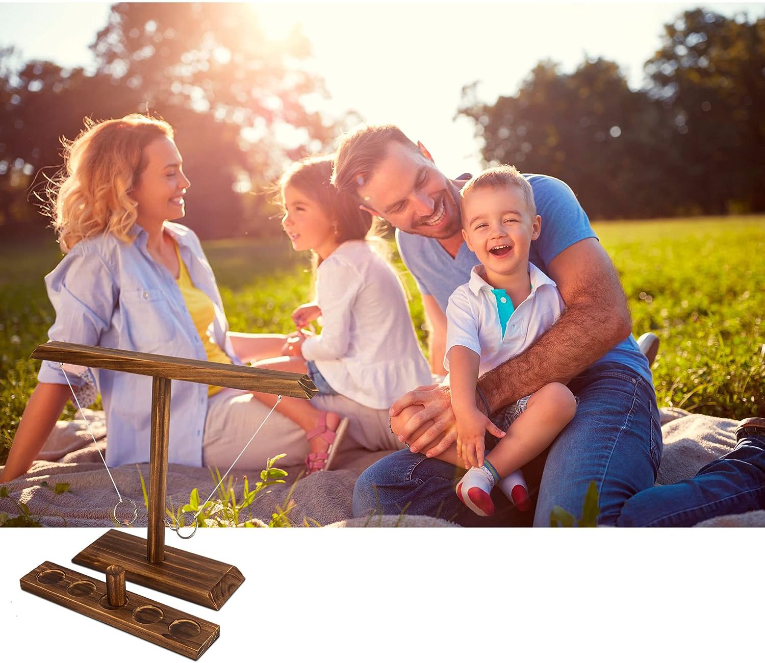 Ring toss gra imprezowa alko rzucanie pierścieniami zaczepić zręcznościowa - obrazek 7