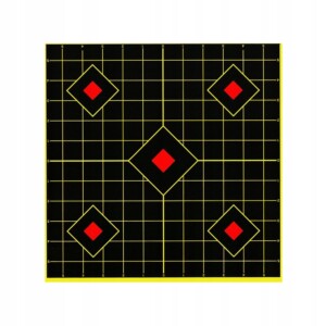 Tarcze strzeleckie rozpryskowe samoprzylepne splatter widoczne 30,5cm 10szt - miniatura 3