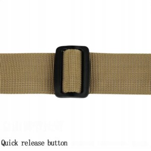 Pas do karabinu taktyczny militarny rozciągliwy zawieszenie taktyczne nośny - miniatura 4