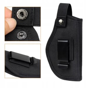 Kabura pistolet asg uniwersalna iwb zewnetrzno-wewnętrzna glock 9mm 38 357 - miniatura 7