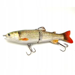 Wobler przynęta wędkarska szczupak sandacz sum imituje płoć xxxl 68g 18.5cm