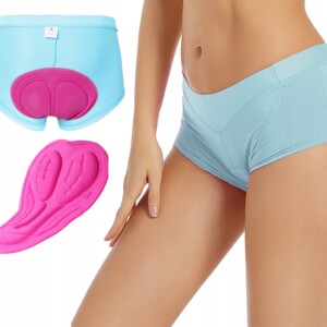 Szorty spodenki rowerowe bokserki żel wkładka 2xl