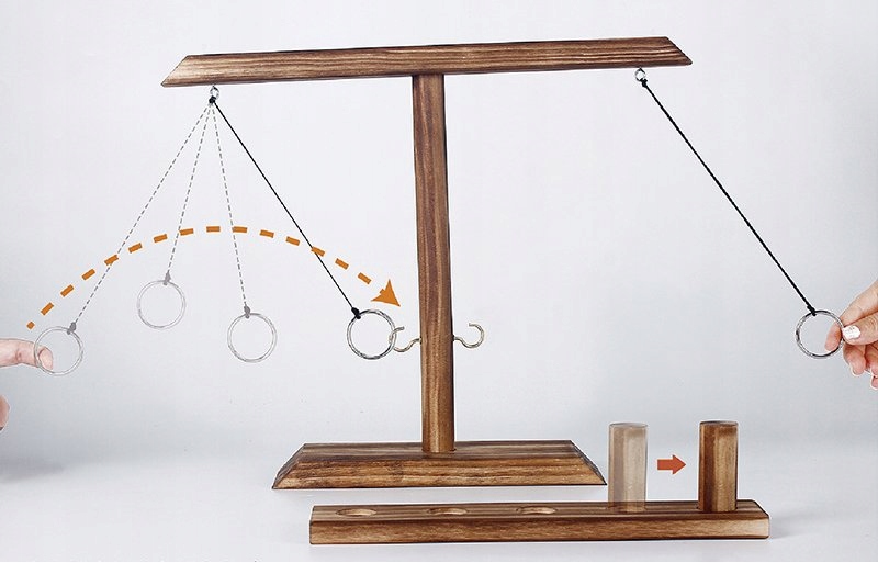 Ring toss gra imprezowa alko rzucanie pierścieniami zaczepić zręcznościowa - obrazek 14