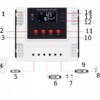 Sterownik panel wifi solarny regulator 12-48v 60a - miniatura 5