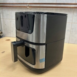 Frytkownica beztłuszczowa 5,5l 1500w duża air fryer piekarnik xl okno 60min - miniatura 8