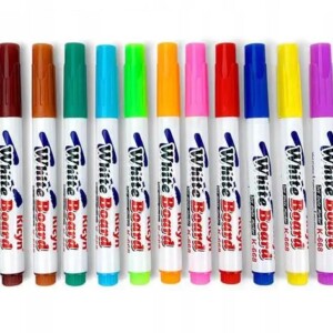Zestaw pisaków markerów 12 sztuk tablic suchościeralnych magiczne na wodzie - miniatura 13